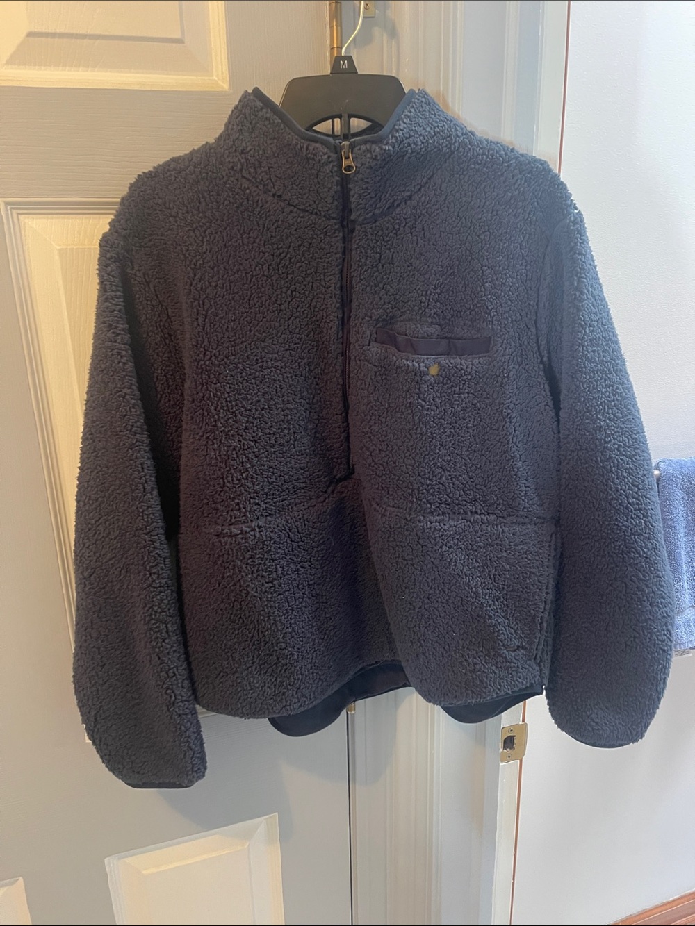 O'Neill Kids Navy Sherpa Puffer Jacket
